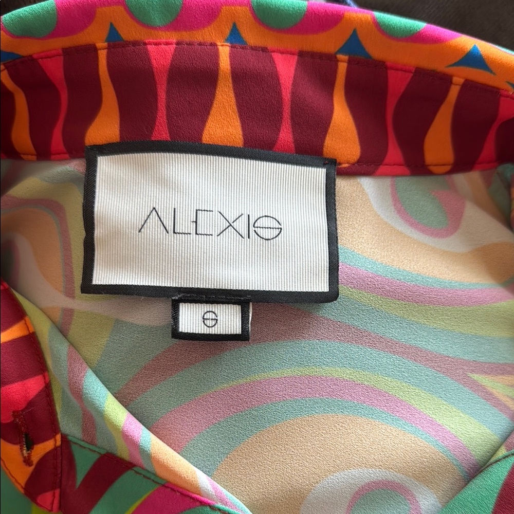 Alexis Multicolor Patterned Blouse - Picture 9 of 10
